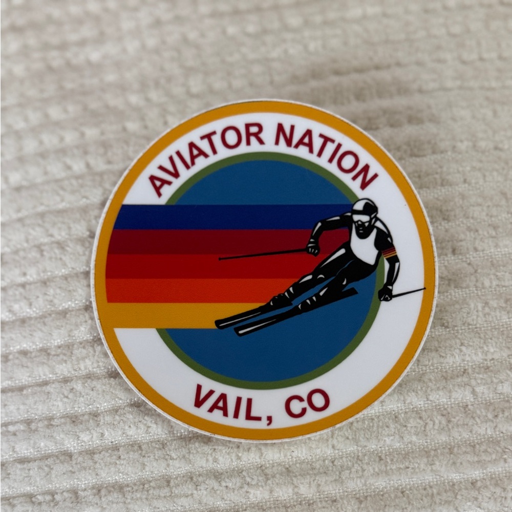 Aviator Nation Sticker Bundle – Logo & Vail CO Ski Design - Picture 3 of 3